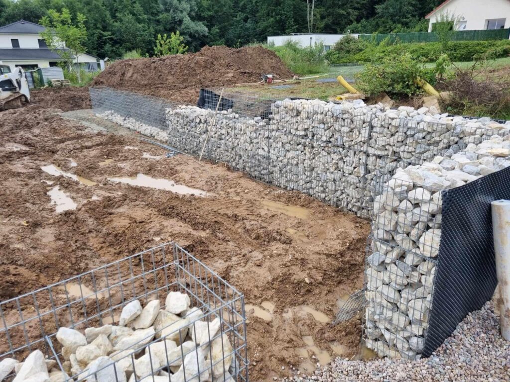 Photo terrassement extérieure