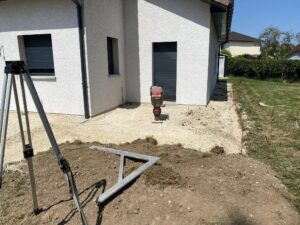 photo de travaux réalisé par bde terrassement