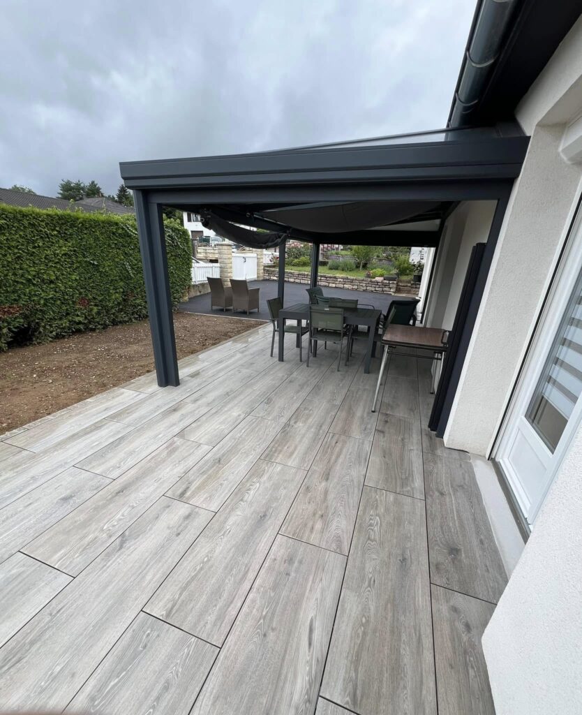 bde-terrassement - terrasse avec pergola